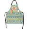 Teal Ribbons & Labels Apron - Flat with Props (MAIN)