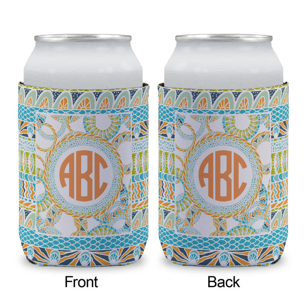 Teal Ribbons & Labels Can Sleeve - APPROVAL (single)