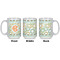 Teal Ribbons & Labels Coffee Mug - 15 oz - White APPROVAL