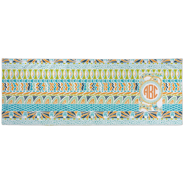 Teal Ribbons & Labels Cooling Towel- Approval