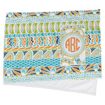 Teal Ribbons & Labels Cooling Towel (Personalized)