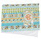 Teal Ribbons & Labels Cooling Towel (Personalized)