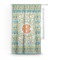 Teal Ribbons & Labels Curtain (Personalized)