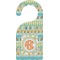 Teal Ribbons & Labels Door Hanger (Personalized)