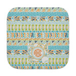 Teal Ribbons & Labels Face Towel (Personalized)