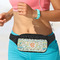 Teal Ribbons & Labels Fanny Packs - LIFESTYLE