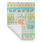 Teal Ribbons & Labels Garden Flags - Large - Single Sided - FRONT FOLDED