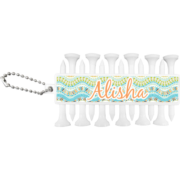 Teal Ribbons & Labels Golf Buddy