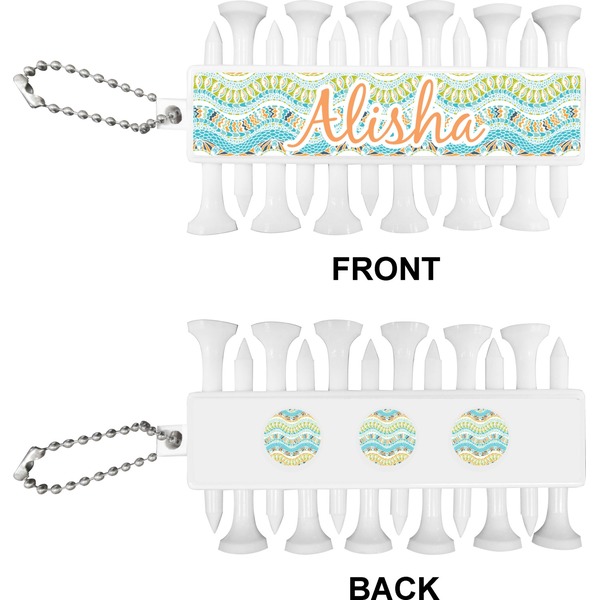 Teal Ribbons & Labels Golf Buddy (Approval)