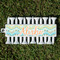 Teal Ribbons & Labels Golf Tees & Ball Markers Set (Personalized)