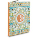 Teal Ribbons & Labels Hardbound Journal - 7.25" x 10" (Personalized)