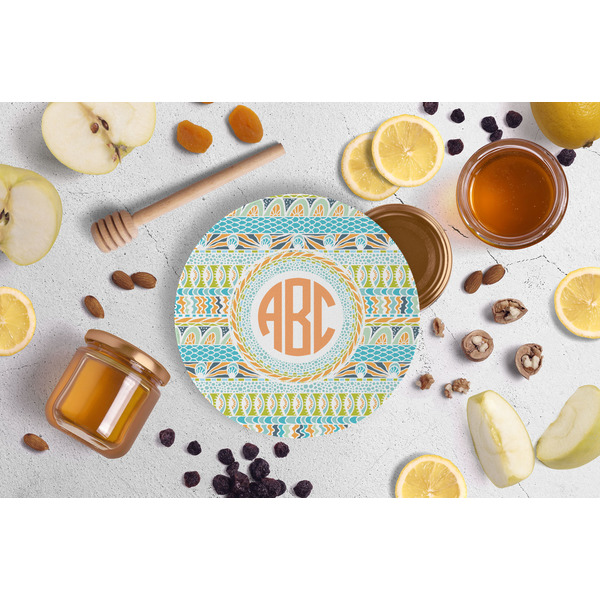 Teal Ribbons & Labels Jar Opener - Lifestyle Image