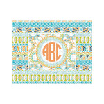 Teal Ribbons & Labels 500 pc Jigsaw Puzzle (Personalized)