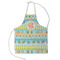 Teal Ribbons & Labels Kid's Apron - Small (Personalized)