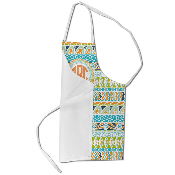 Teal Ribbons & Labels Kid's Aprons - Small - Main