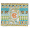 Teal Ribbons & Labels Kitchen Towel - Poly Cotton w/ Monograms