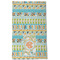 Teal Ribbons & Labels Kitchen Towel - Poly Cotton - Full Front