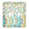 Teal Ribbons & Labels Light Switch Cover (2 Toggle Plate)