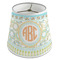 Teal Ribbons & Labels Empire Lamp Shade (Personalized)