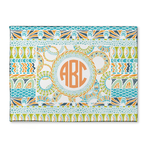 Custom Teal Ribbons & Labels Microfiber Screen Cleaner (Personalized)