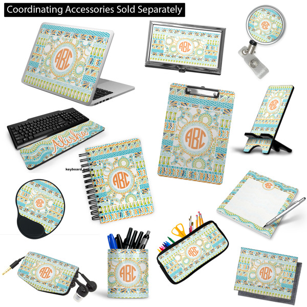 Teal Ribbons & Labels Office & Desk Accessories