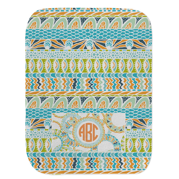 Teal Ribbons & Labels Old Burp Flat