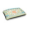 Teal Ribbons & Labels Outdoor Dog Bed - Medium (Personalized)