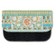 Teal Ribbons & Labels Pencil Case - Front