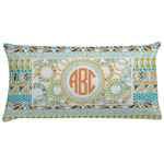 Teal Ribbons & Labels Pillow Case (Personalized)