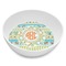Teal Ribbons & Labels Melamine Bowl - 8 oz (Personalized)