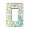 Teal Ribbons & Labels Rocker Light Switch Covers - Single - MAIN