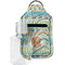 Teal Ribbons & Labels Hand Sanitizer & Keychain Holder (Personalized)