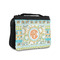 Teal Ribbons & Labels Small Travel Bag - FRONT