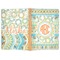 Teal Ribbons & Labels Soft Cover Journal - Apvl