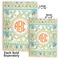 Teal Ribbons & Labels Soft Cover Journal - Compare