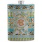 Teal Ribbons & Labels Stainless Steel Flask