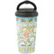 Teal Ribbons & Labels Stainless Steel Travel Cup