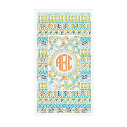 Teal Ribbons & Labels Guest Paper Towels - Full Color - Standard (Personalized)