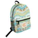 Teal Ribbons & Labels Student Backpack (Personalized)