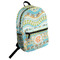 Teal Ribbons & Labels Student Backpack (Personalized)