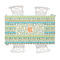 Teal Ribbons & Labels Tablecloths (58"x102") - MAIN (top view)