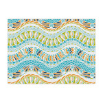 Teal Ribbons & Labels Tissue Paper Sheets - Large - Heavyweight