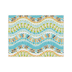Teal Ribbons & Labels Medium Tissue Papers Sheets - Heavyweight