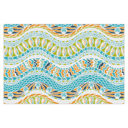 Teal Ribbons & Labels Tissue Paper Sheets - X-Large - Heavyweight