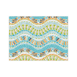 Teal Ribbons & Labels Medium Tissue Papers Sheets - Lightweight