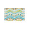 Teal Ribbons & Labels Tissue Paper Sheets - Small - Lightweight