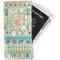 Teal Ribbons & Labels Travel Document Holder