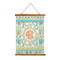 Teal Ribbons & Labels Wall Hanging Tapestry (Personalized)