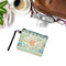Teal Ribbons & Labels Wristlet ID Cases - LIFESTYLE