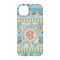Teal Ribbons & Labels iPhone 14 Case - Back